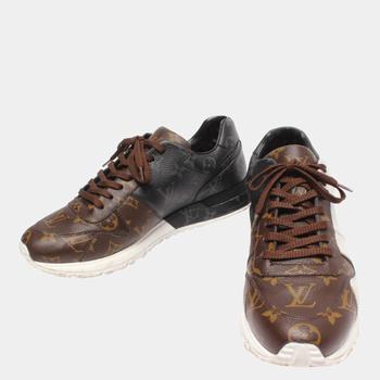 lv男鞋, [二手商品] Louis Vuitton | Louis Vuitton Monogram Run Away Sneakers US 8/EU 38.5商品图片 6.7折