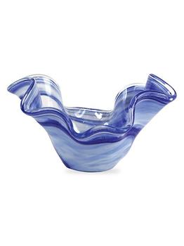 商品Onda Glass Cobalt Medium Bowl图片