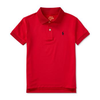 商品Ralph Lauren | Toddler and Little Boys Moisture-wicking Tech Jersey Polo Shirt,商家Macy's,价格¥226图片
