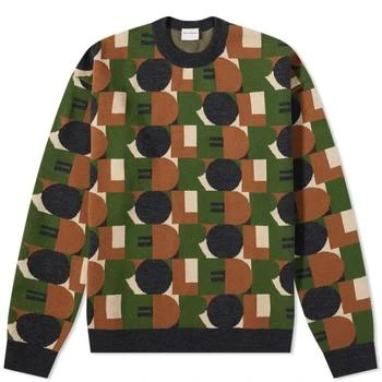 推荐Men's Geo Prin Le Pull Drole Sweater商品