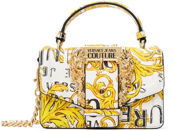 White & Gold Couture I Bag,价格$208.38