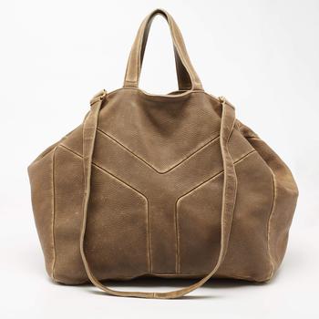 推荐Yves Saint Laurent Brown Leather Shoulder Bag商品