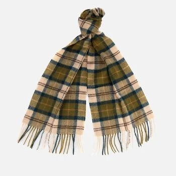 推荐Barbour Men's Tartan Lambswool Scarf - Ancient商品