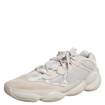 yeezy500, [二手商品] YEEZY | Yeezy x adidas Off White Mesh And Suede 500 Blush Sneakers Size 48商品图片 5折