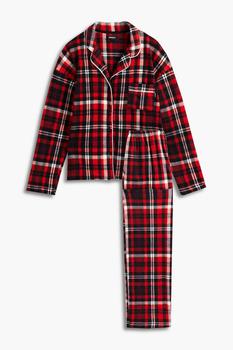 商品Checked fleece pajama set图片