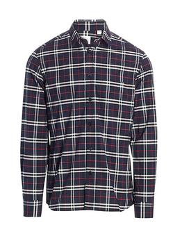 Burberry | Simpson Archive Plaid Long-Sleeve Shirt商品图片,