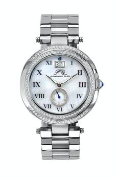 推荐South Sea Crystal Women's Silver Watch, 104ESSC 40MM商品