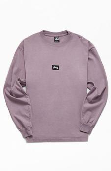 推荐Black Bar Long Sleeve T-Shirt商品