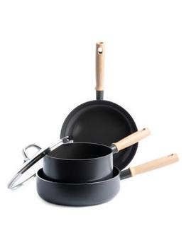 Greenpan | Hudson Healthy 4-Piece Ceramic Non-Stick Pots & Pans Cookware Set商品图片,7.6折