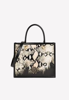 推荐Medium Rock Python-Print Tote Bag商品