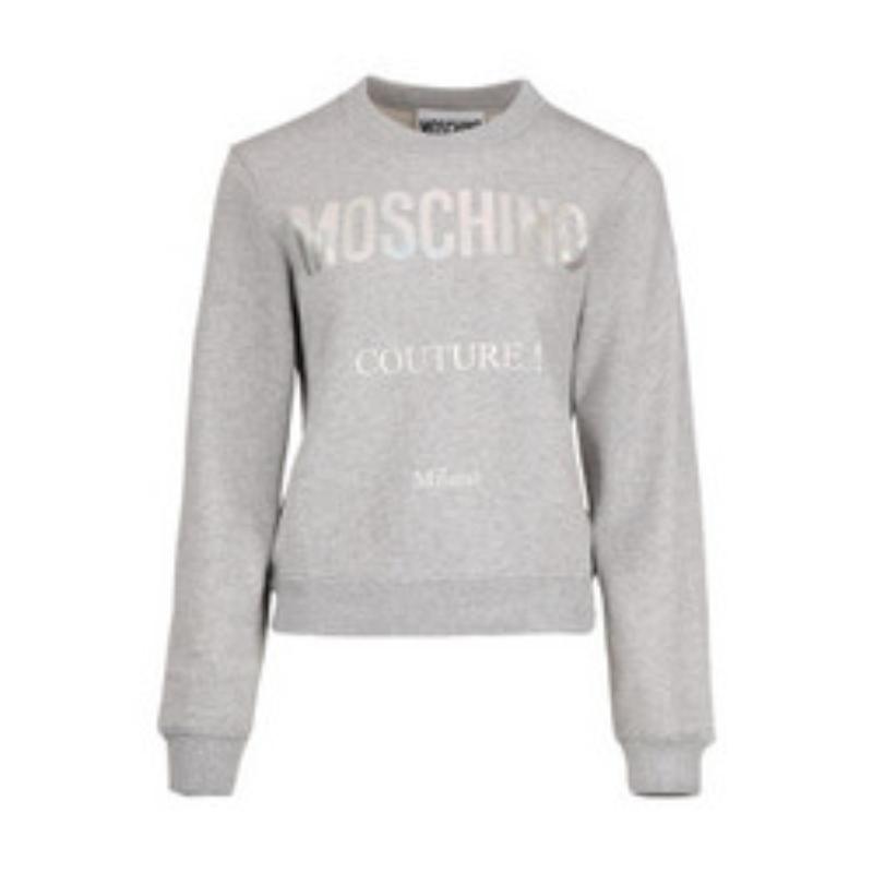 Moschino | MOSCHINO 女士灰色徽标卫衣 EJ1704-5527-1485商品图片,独家减免邮费