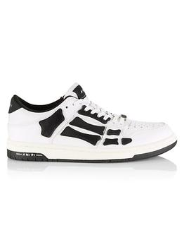 AMIRI | Skel Leather Low-Top Sneakers商品图片,