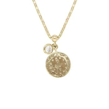 Ettika Jewelry | Coin Keepsake 18k Gold Plated Necklace ONE SIZE ONLY,商家Verishop,价格¥290