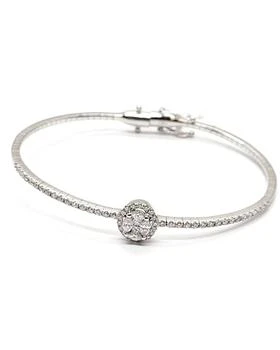 Andreoli | 18K White Gold Diamond Bangle Bracelet,商家Neiman Marcus,价格¥47003