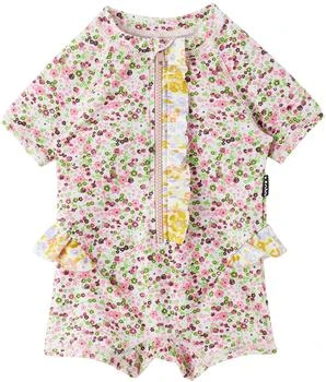 MOLO | Baby Pink Nolu One-Piece Swimsuit,商家Ssense US,价格¥251
