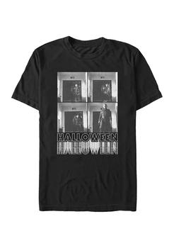 了解迈克达威, Halloween 2 | Mike Meyers 4 Panel Sequence Streetwear Graphic T-Shirt商品图片 