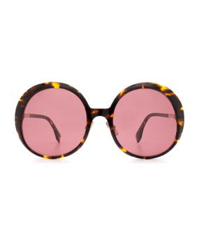 Fendi | Ff 0430/s Dark Havana Sunglasses商品图片,8.2折