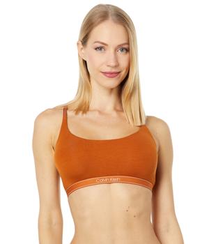 商品Calvin Klein | Pure Rib Unlined Bralette,商家Zappos,价格¥212图片