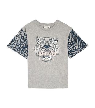 推荐Contrast-Sleeve Tiger T-Shirt (2-12 Years)商品