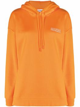 Ganni | Ganni Womens Orange Cotton Sweatshirt商品图片,满$175享9折, 满折