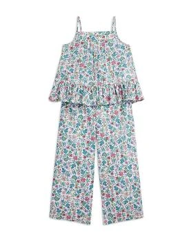 Ralph Lauren | Girls' Floral Cotton Batiste Top & Pant Set - Little Kid, Big Kid,商家Bloomingdale's,价格¥1160