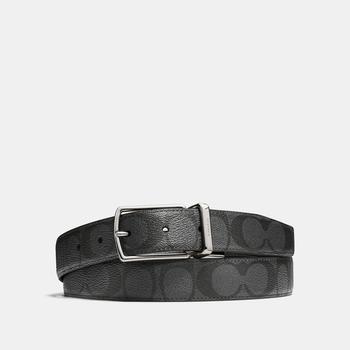 product Coach Outlet Modern Harness Cut To Size Reversible Belt In Signature Canvas image