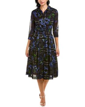 samantha, SAMANTHA SUNG | Samantha Sung Audrey 3 Shirtdress商品图片 3.8折