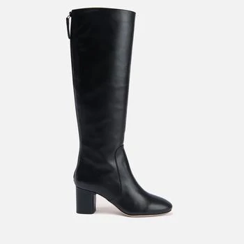 推荐BY FAR Women's Miller Leather Heeled Knee High Boots商品