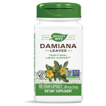 Nature's Way | Damiana Leaf Capsules商品图片,满$80享8折, 满折
