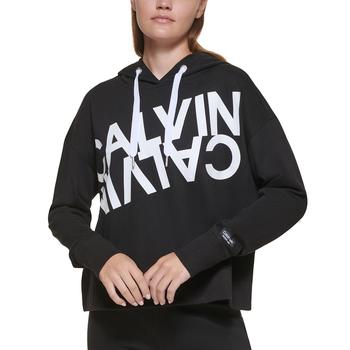 ck卫衣多少钱, Calvin Klein | Fleece Mirror Logo Hoodie商品图片 4折