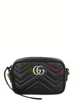 推荐Mini Gg Marmont 2.0 Leather Camera Bag商品