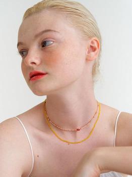 商品Yellow Jade Necklace (Silver 925),商家W Concept,价格¥439图片