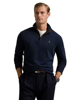 Ralph Lauren | Long Sleeve Quarter Zip Pullover,商家Bloomingdale's,价格¥673