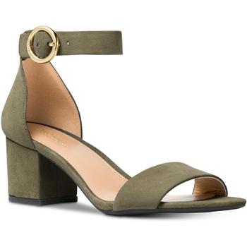 时尚michael kors cece女装, Michael Kors | MICHAEL Michael Kors Womens Lena Ankle Strap Dress Sandals商品图片 4.4折