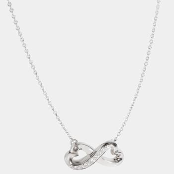 [二手商品] Tiffany & Co. | Tiffany & Co. Paloma Picasso Diamond Loving Heart Pendant in 18k Gold 0.12 CTW商品图片,