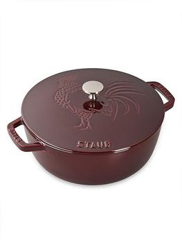 Staub | 3.75-Quart Essential Rooster French Oven商品图片,7.1折
