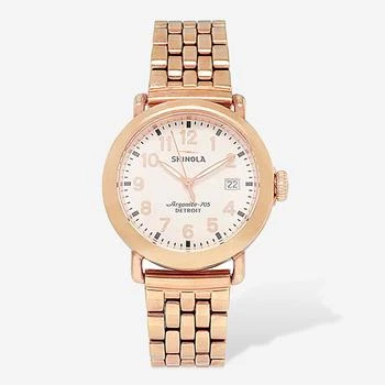 推荐Shinola The Runwell Pvd Coated Stainless Steel Quartz Ladies Watch S0110000236商品