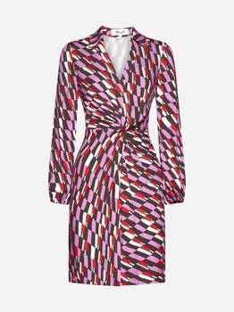 Diane von Furstenberg | Chuck print viscose dress,商家d'Aniello boutique,价格¥2129