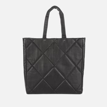 Nunoo真假, Nunoo | Núnoo Women's Shopper Silky Padded Tote Bag - Black商品图片 5折