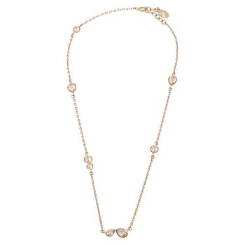 [二手商品] Dior | Dior Crystals Gold Tone Metal Necklace商品图片,6.1折, 满1件减$100, 满减