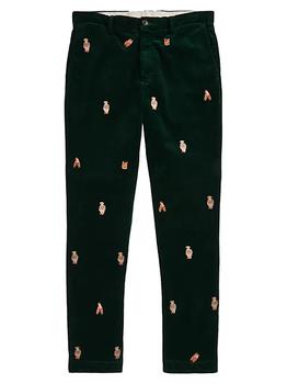 ralph lauren bear, Ralph Lauren | Polo Bear Corduroy Pants商品图片 满$250减$50, 满减