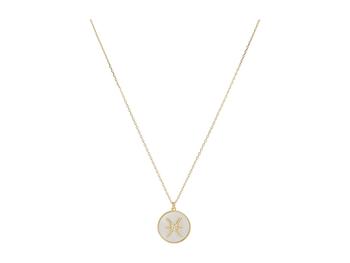 Kate Spade | In The Stars Mother-of-Pearl Pisces Pendant Necklace商品图片,7.6折, 独家减免邮费