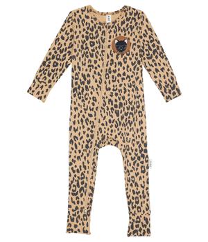 推荐Leopard Patch Zip Romper (Infant)商品