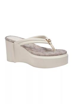 coach鞋, Coach | Franki Platform Flip Flops商品图片 4折