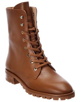 商品Stuart Weitzman | Stuart Weitzman Laine Leather Combat Boot,商家Premium Outlets,价格¥1201图片