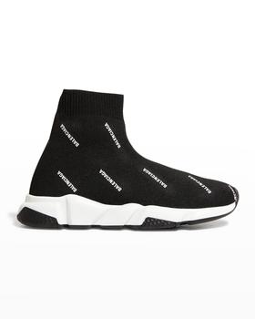 推荐Kid's Sock Knit Trainer Sneakers, Kids商品