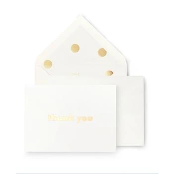 Kate Spade | Thank You Notecard, Set of 20,商家Macy's,价格¥149