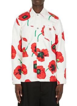 推荐Kenzo Floral Printed Buttoned Overshirt商品