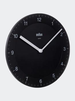 推荐Braun Classic Silent Quartz Analog Wall Clock商品