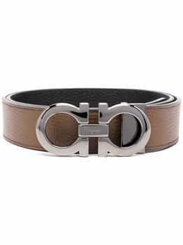 更多菲拉格慕皮带, Salvatore Ferragamo | Salvatore Ferragamo Men's Brown Leather Belt商品图片 
